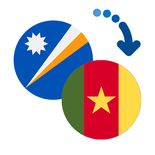 Wie kann man online Geld von den Marshallinseln nach Kamerun senden?