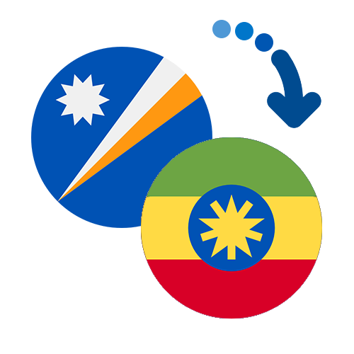 ¿Cómo mandar dinero de las Islas Marshall a Etiopía?