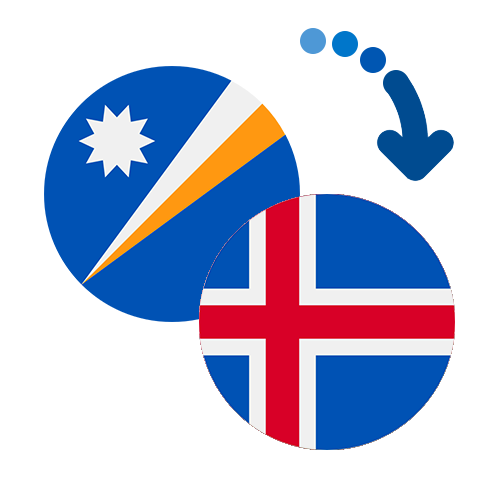 How to send money from the Marshall Islands to Iceland