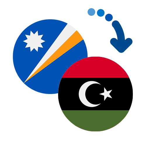¿Cómo mandar dinero de las Islas Marshall a Libia?