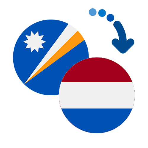 Wie kann man online Geld von den Marshallinseln in die Niederländische Antillen senden?