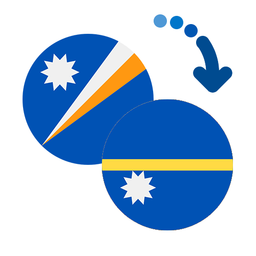 Wie kann man online Geld von den Marshallinseln nach Nauru senden?
