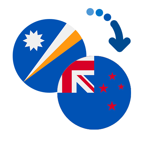 ¿Cómo mandar dinero de las Islas Marshall a Nueva Zelanda?