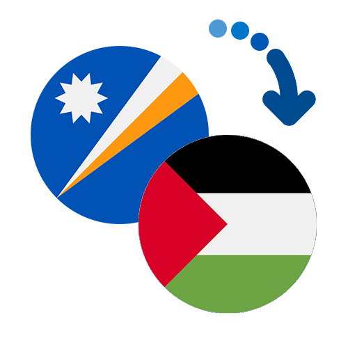 How to send money from the Marshall Islands to Palestine