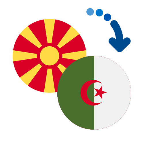 How to send money from Macedonia to Algeria