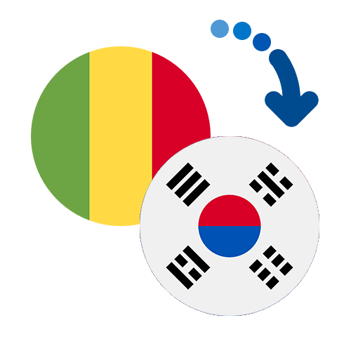 Wie kann man online Geld von Mali nach Südkorea senden?