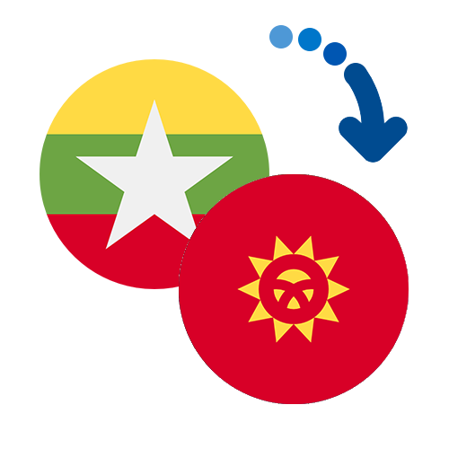 Как перевести деньги из Мьянмы в Киргизию