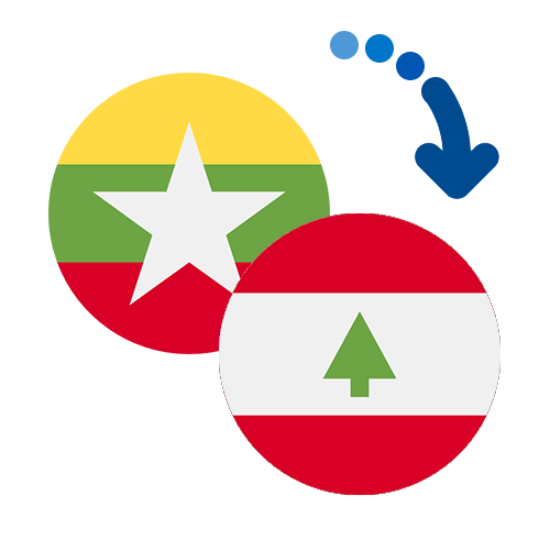 ¿Cómo mandar dinero de Myanmar a Líbano?