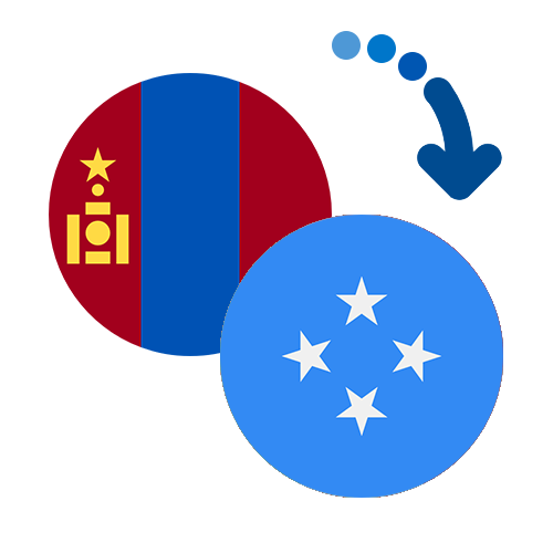 ¿Cómo mandar dinero de Mongolia a Micronesia?