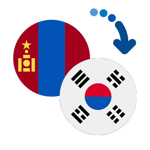¿Cómo mandar dinero de Mongolia a Corea del Sur?