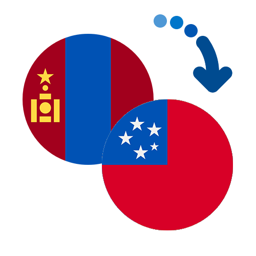 Jak wysłać pieniądze z Mongolii na Samoa online?