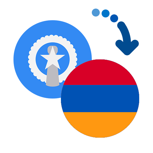Jak wysłać pieniądze z Marianów Północnych do Armenii online?