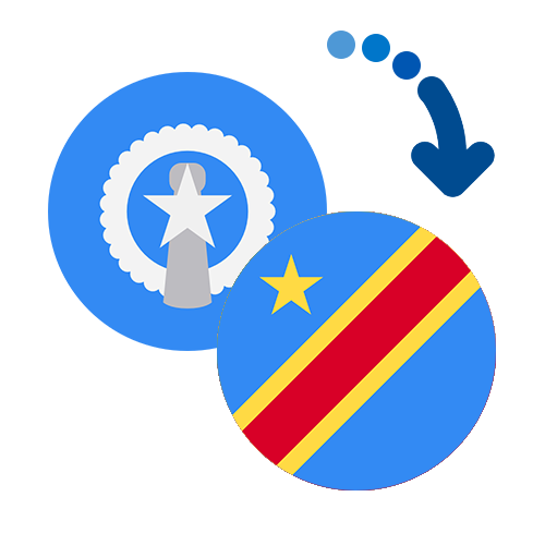 Jak wysłać pieniądze z Marianów Północnych do Demokratycznej Republiki Konga online?