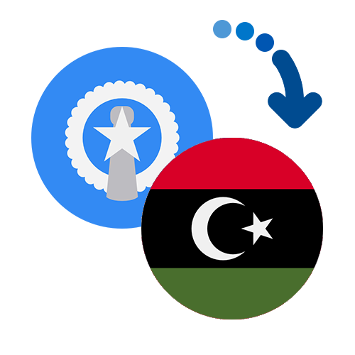 Jak wysłać pieniądze z Marianów Północnych do Libii online?