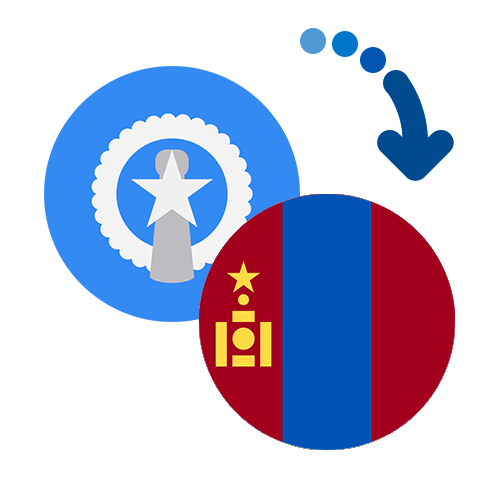Jak wysłać pieniądze z Marianów Północnych do Mongolii online?