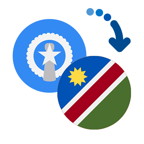 How to send money from the Northern Mariana Islands to Namibia