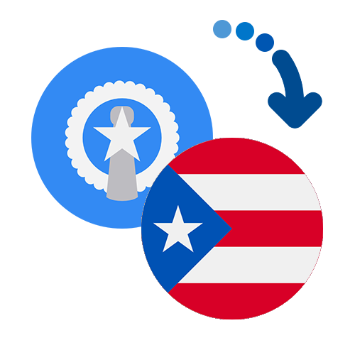 How to send money from the Northern Mariana Islands to Puerto Rico