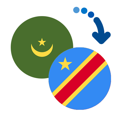 How to send money from Mauritania to Congo