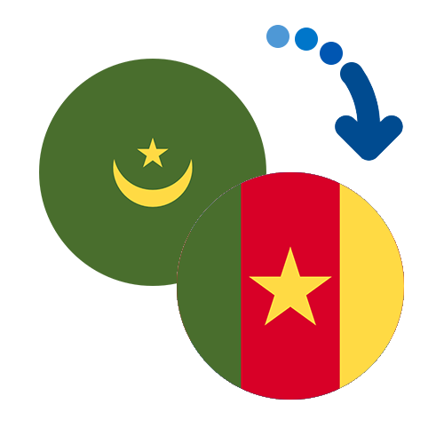 Wie kann man online Geld von Mauretanien nach Kamerun senden?