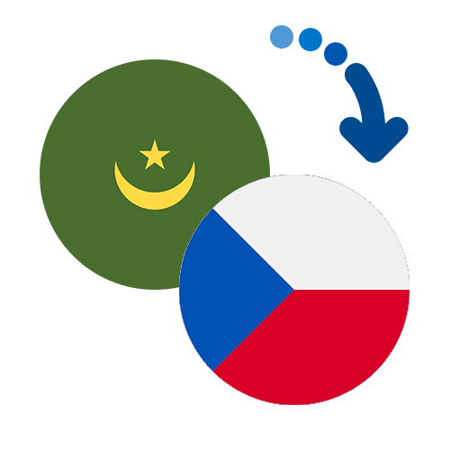 ¿Cómo mandar dinero de Mauritania a la República Checa?
