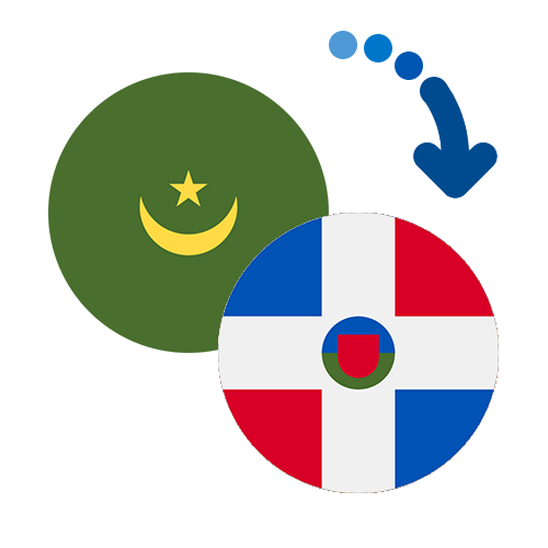 Wie kann man online Geld von Mauretanien in die Dominikanische Republik senden?