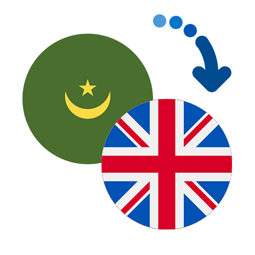 ¿Cómo mandar dinero de Mauritania al Reino Unido?
