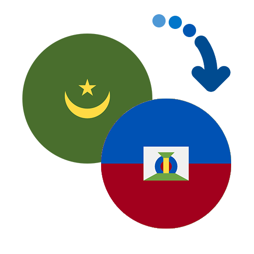 Wie kann man online Geld von Mauretanien nach Haiti senden?