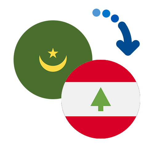 ¿Cómo mandar dinero de Mauritania a Líbano?