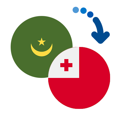 ¿Cómo mandar dinero de Mauritania a Tonga?