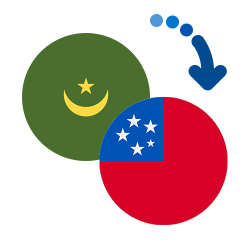 ¿Cómo mandar dinero de Mauritania a Samoa?