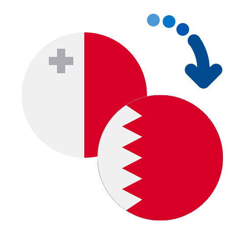 How to send money from Malta to Bahrain