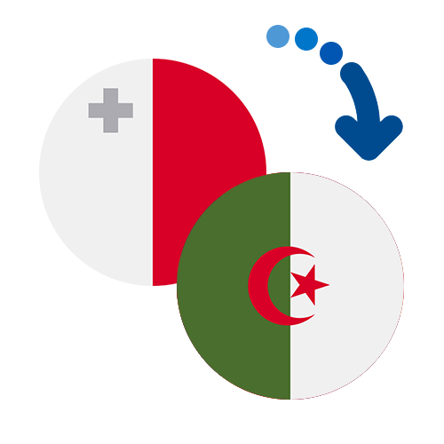 How to send money from Malta to Algeria