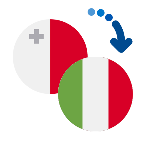 Wie kann man online Geld von Malta nach Italien senden?