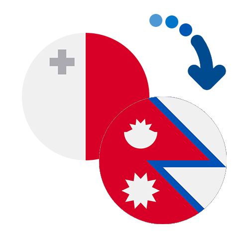 How to send money from Malta to Nepal