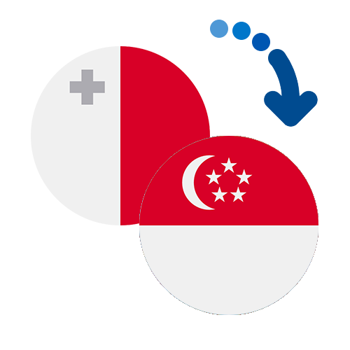 How to send money from Malta to Singapore