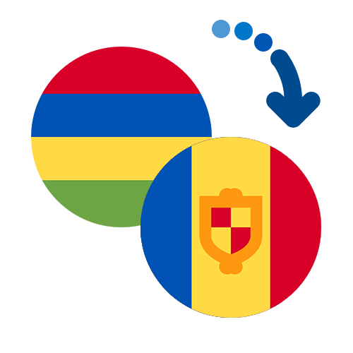 Wie kann man online Geld von Mauritius nach Andorra senden?