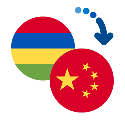How to send money from Mauritius to China