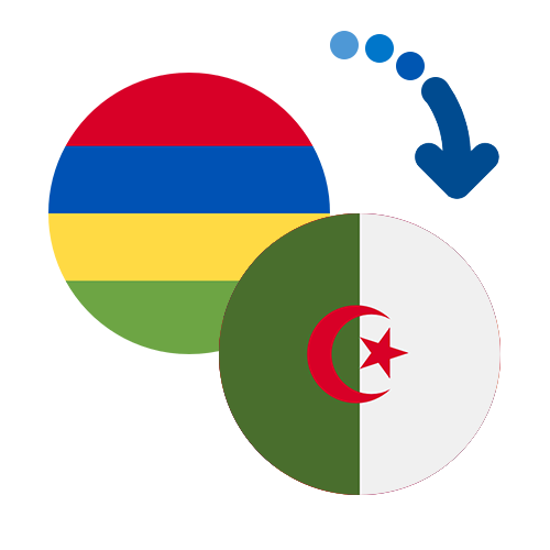 ¿Cómo mandar dinero de Mauricio a Argelia?