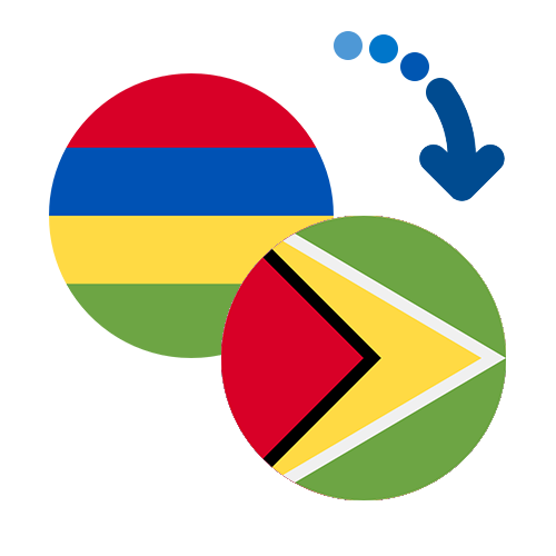 ¿Cómo mandar dinero de Mauricio a Guyana?