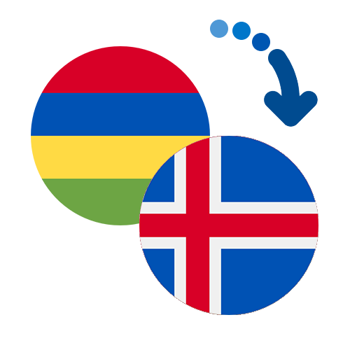 How to send money from Mauritius to Iceland