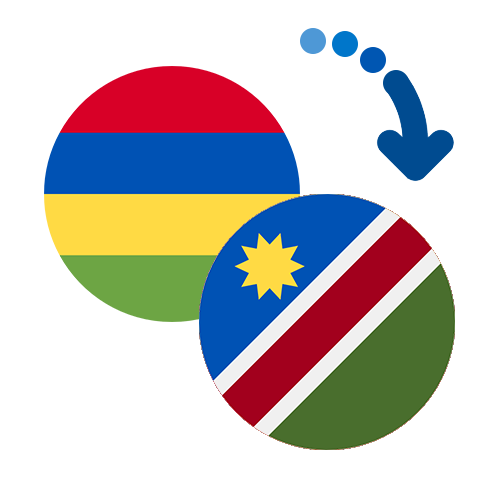 Jak wysłać pieniądze z Mauritiusu do Namibii online?