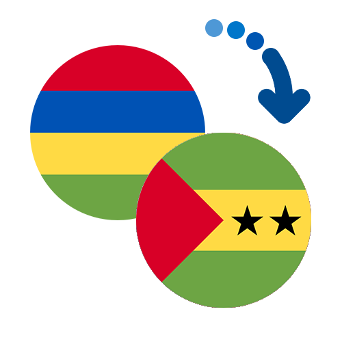 How to send money from Mauritius to Sao Tome And Principe