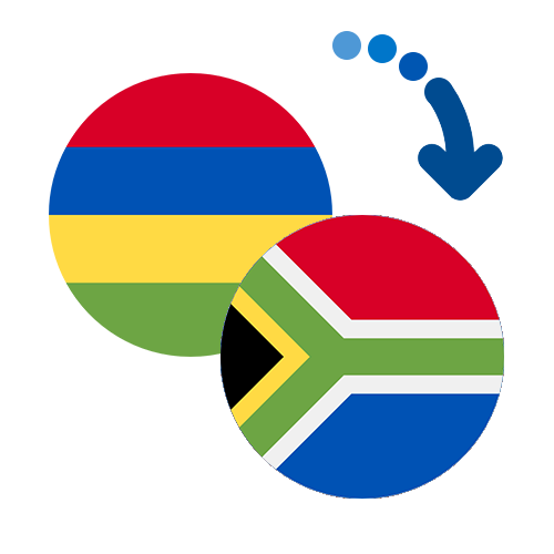 How to send money from Mauritius to South Africa