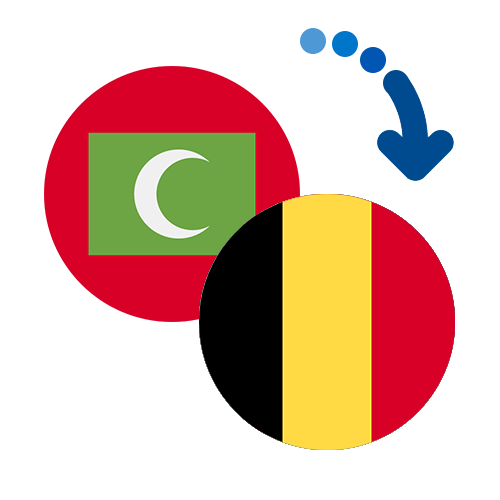 ¿Cómo mandar dinero de las Maldivas a Bélgica?