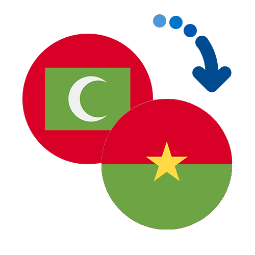 ¿Cómo mandar dinero de las Maldivas a Burkina Faso?