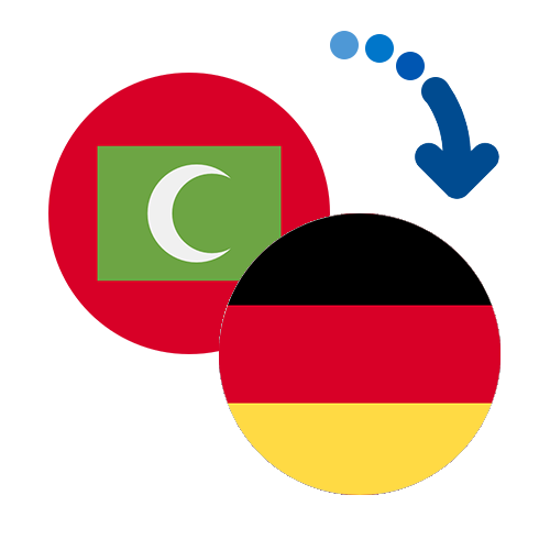 How to send money from Maldives to Germany