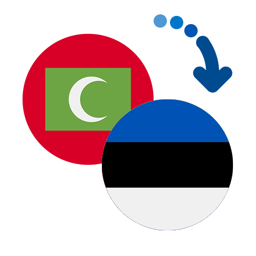 How to send money from Maldives to Estonia