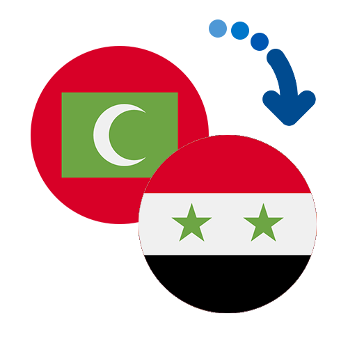 How to send money from Maldives to the Syrian Arab Republic