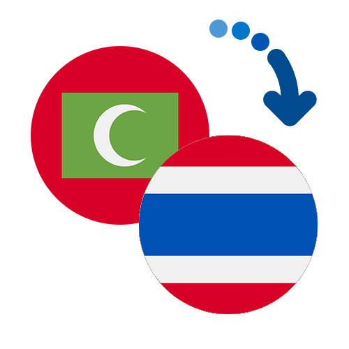 Wie kann man online Geld von den Malediven nach Thailand senden?