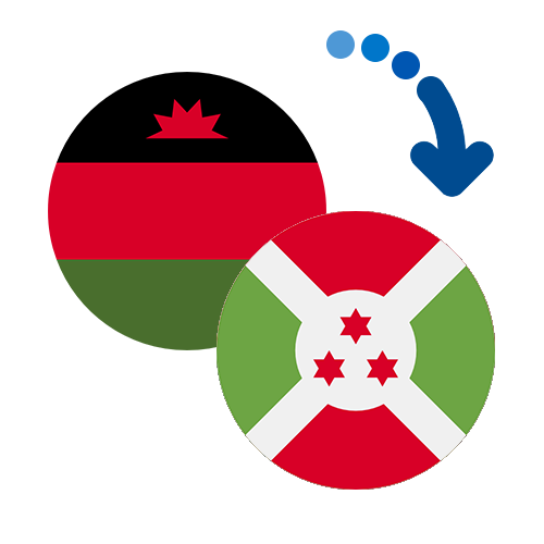 Wie kann man online Geld von Malawi nach Burundi senden?